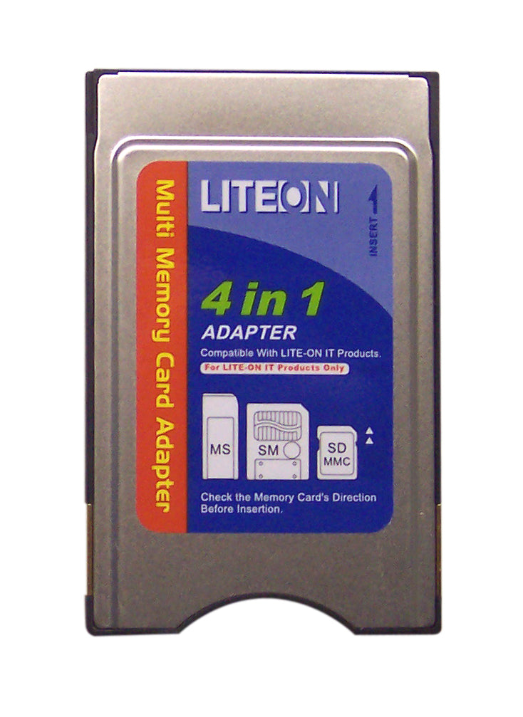 PCMCIA Multi-memory card adaptor for Lite-on LVR-1001