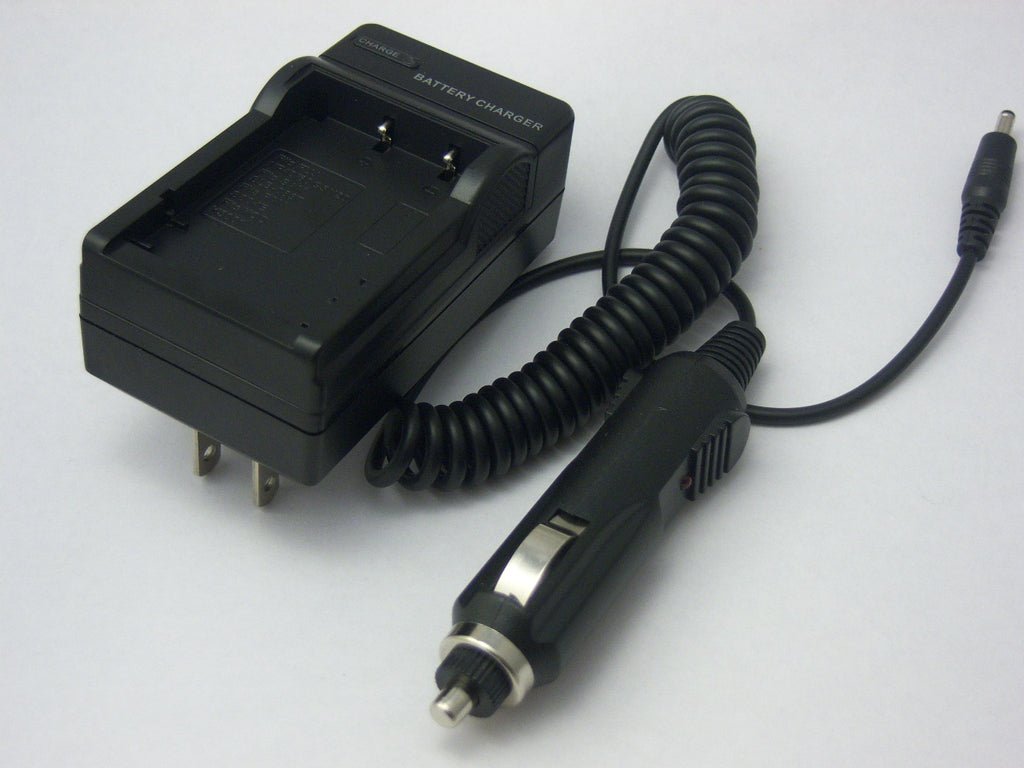 Travel charger for hp digital camcorder battery, models v5060h and v5061u (home and car use)