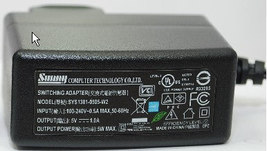 Charger for hp Digital Camcorder v5040u (usb, 5V)