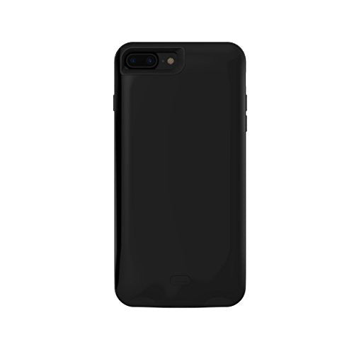 iPhone 7 Plus 7500 mAh CyberTech iPhone Slim Charging Case High Capacity External Battery Case for iPhone (Build-in Magnetic Works with Magnetic Car Phone Mount Holder) (iPhone 7P Black)