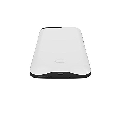 iPhone 7 Plus 7500 mAh CyberTech iPhone Slim Charging Case High Capacity External Battery Case for iPhone (Build-in Magnetic Works with Magnetic Car Phone Mount Holder) (iPhone 7P White)