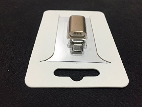 CyberTech Premium Magnetic Micro USB Charging Connector LED Status Display for Android Tablets, Samsung, HTC, LG, Motorola, Sony, Smartphones (Tip Sliver)