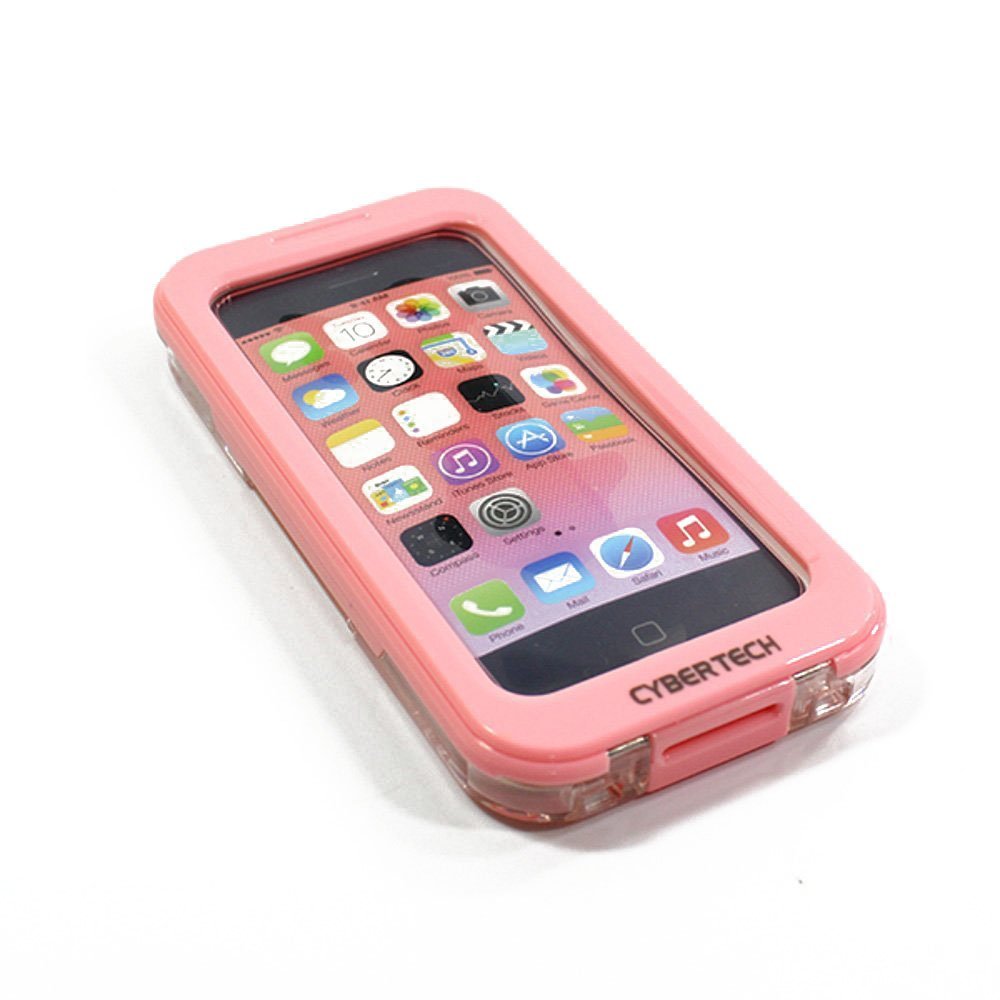 Waterproof case for iPhone 5C (Pink)