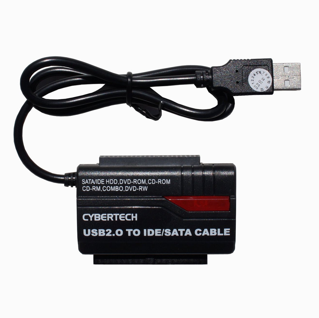 CyberTech USB to SATA cable w/ One-Touch Hard Drive Cloning Kit
