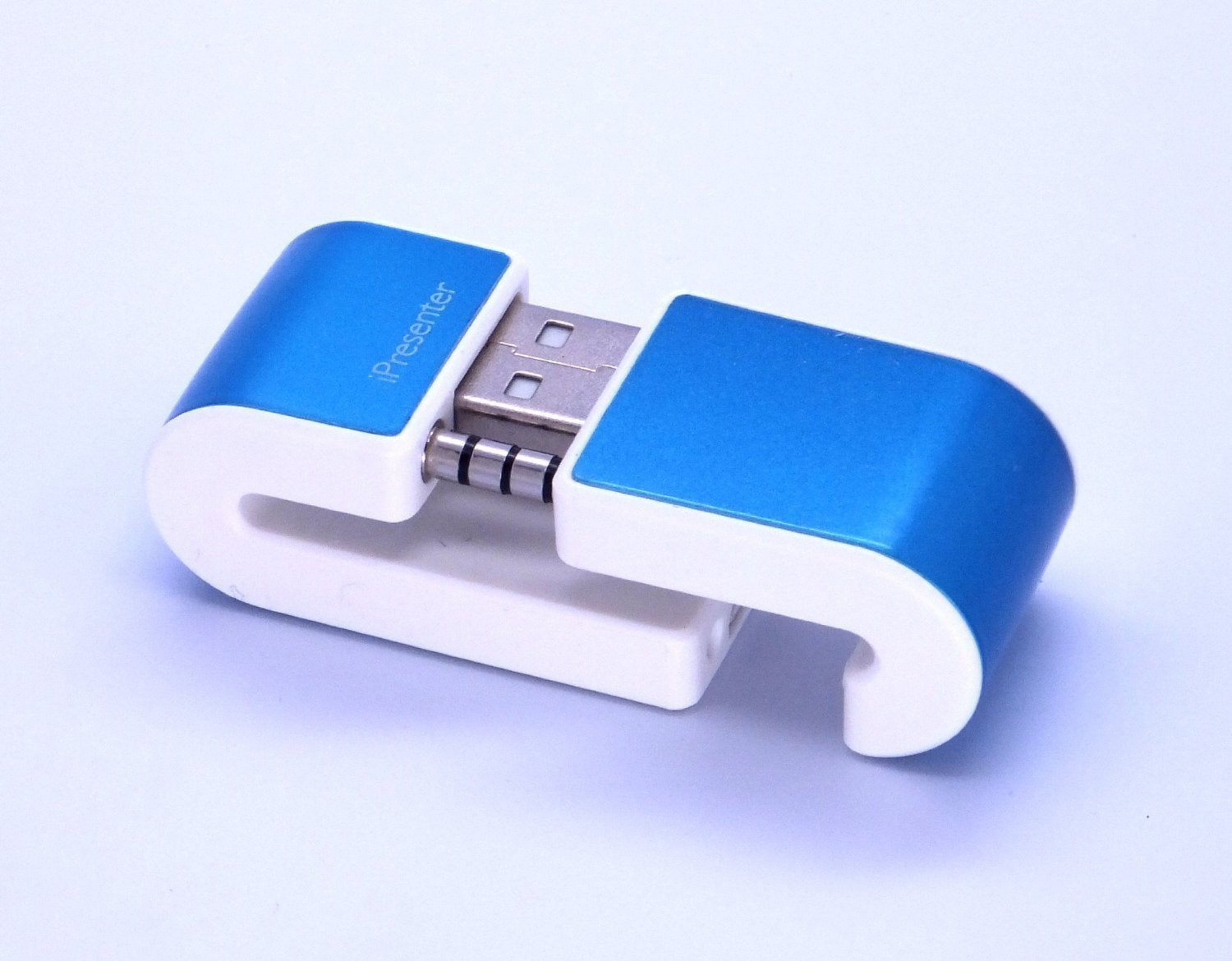 CyberTech iPresenter Wireless Presenter Remote/ Air Mouse for iPhone 4/5, Free App download, Compact Size,