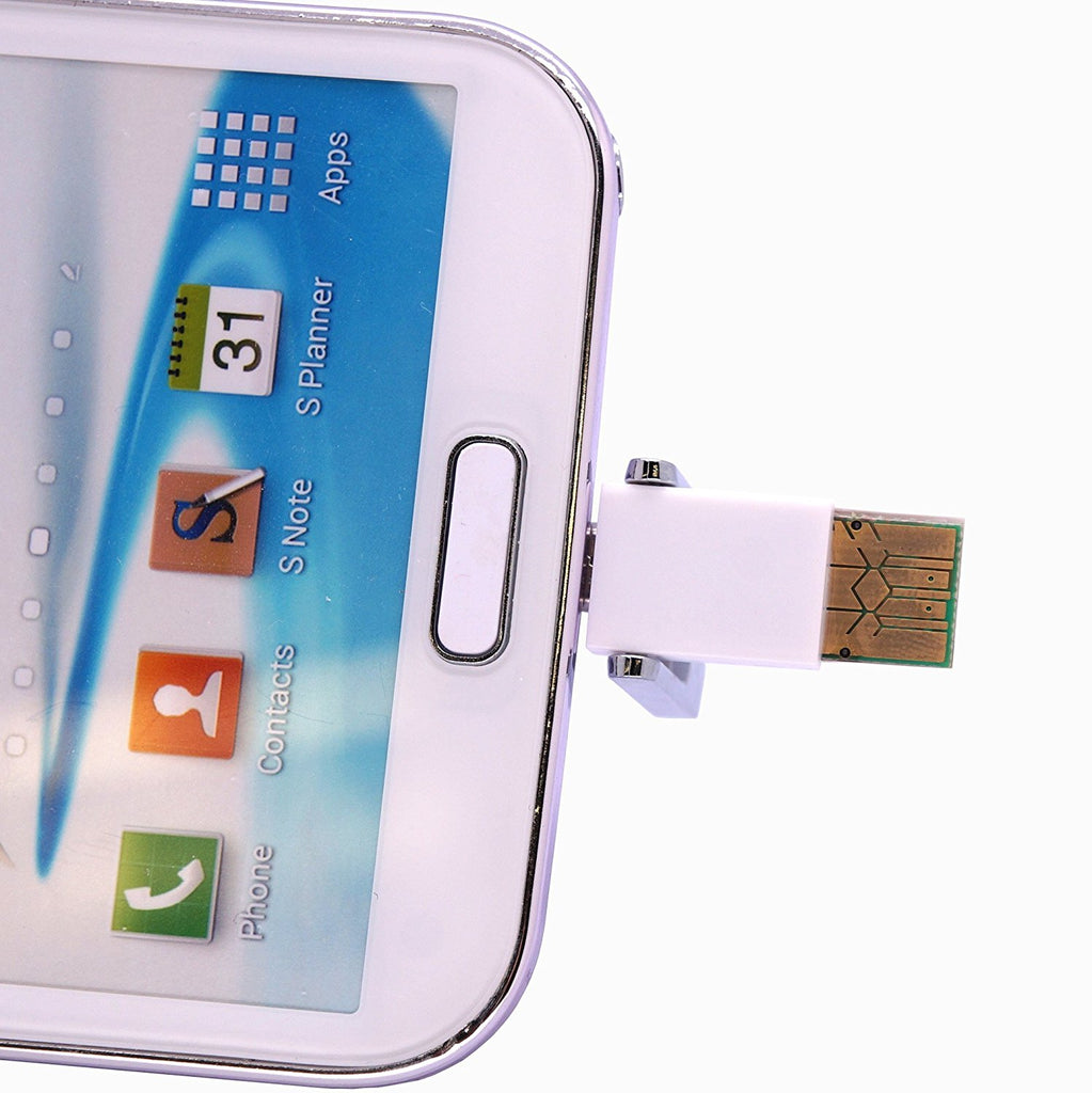 CyberTech OTG USB Flash Drive External Storage for Samsung S3, S4, Note 2, 3 (Pink)