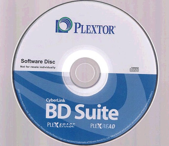 Installation Disc for Plextor PX-B320SA