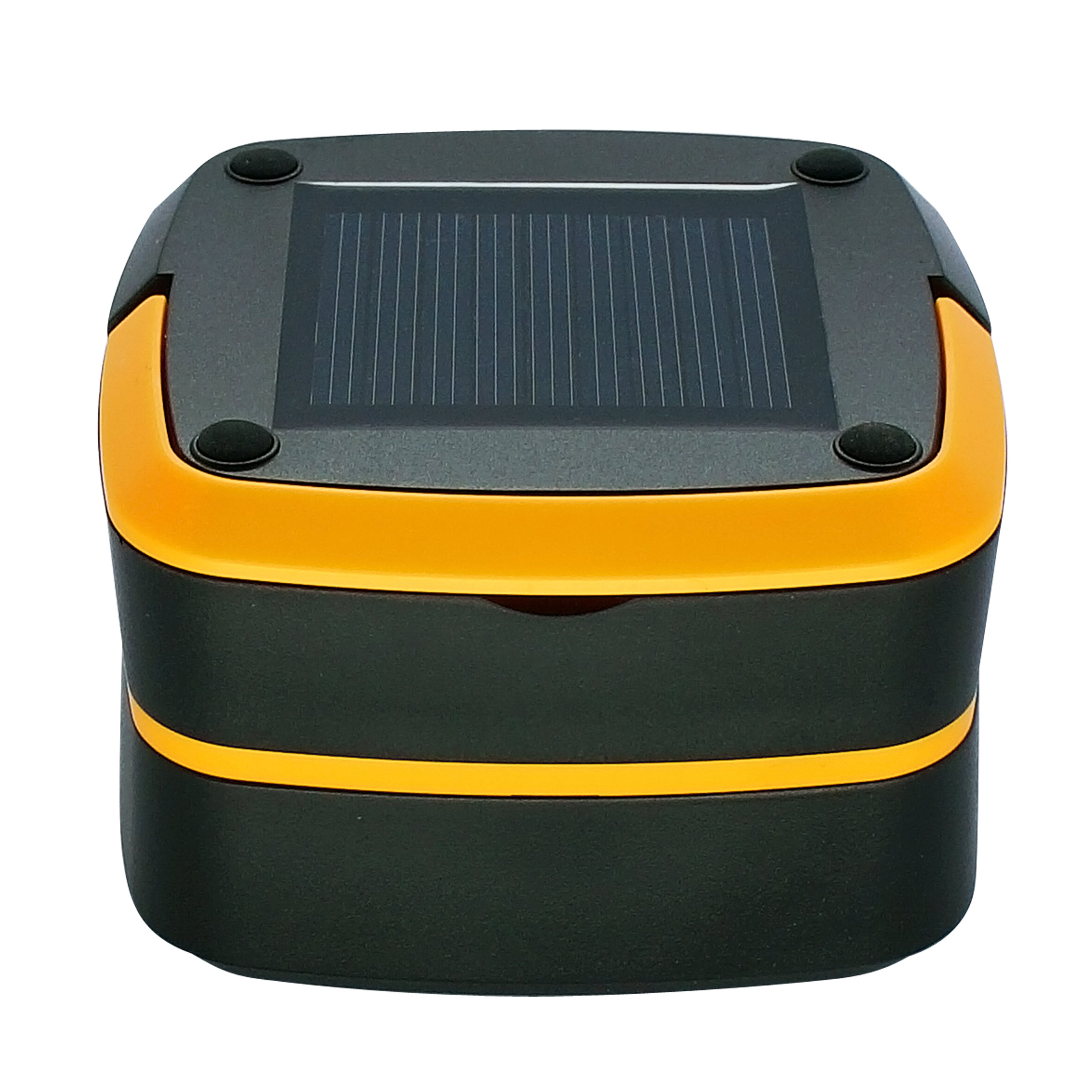 Compact Solar Charging LED Camping Lantern Flashlight For Travel, Camping Fishing - Sun Powered and USB Rechargeable, Portable Mini Collapsible Telescopic Lantern Design with Mobile Phone Charger