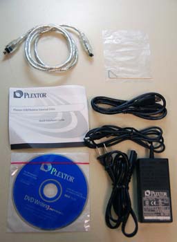 Accessory Kit for Plextor PX-755UF USB/Firewire External Drive