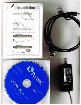 Acessory Kit for Plextor PX-608U Ultra Portable External USB Drive