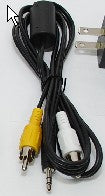 RCA cable for hp Digital Camcorder v5040u
