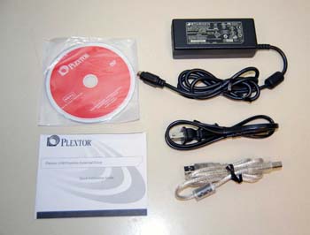 Accessory Kit for Plextor PX-810UF USB/Firewire External Drive