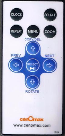 Remote Control for Cenomax DFP F7024B
