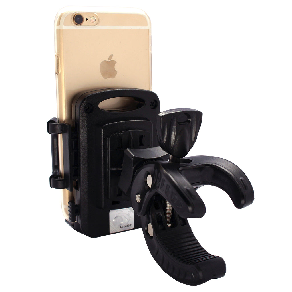 Patent Designed Mobile Catch Grab Everywhere Universal Cell Phone Bicycle Rack Handlebar & Motorcycle Holder Cradle for iPhone 7/6/6S/6S plus/5S/5C,Samsung Galaxy S3/S4/S5/S6/S7 Note 3/4/5,Nexus,HTC