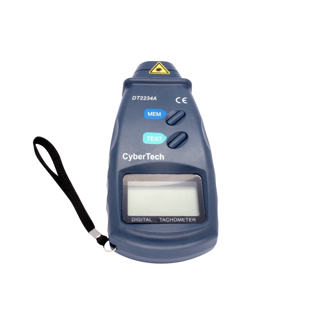 CyberTech Digital Photo Laser Tachometer Non Contact Tach – Cybertech